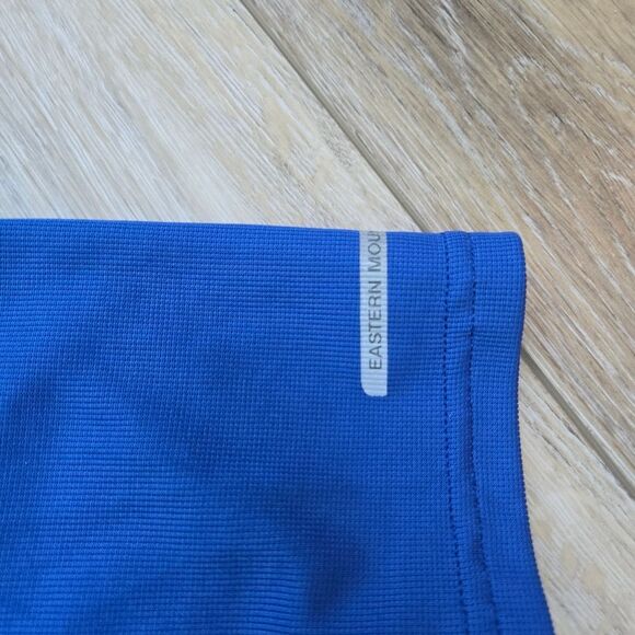 EMS Cycling bike Jersey Back Pockets Chest Zipper Reflective Accent Mens Med - Picture 10 of 10